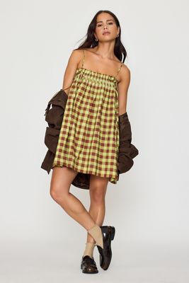 Damson Madder Lilo Mini Smock Dress