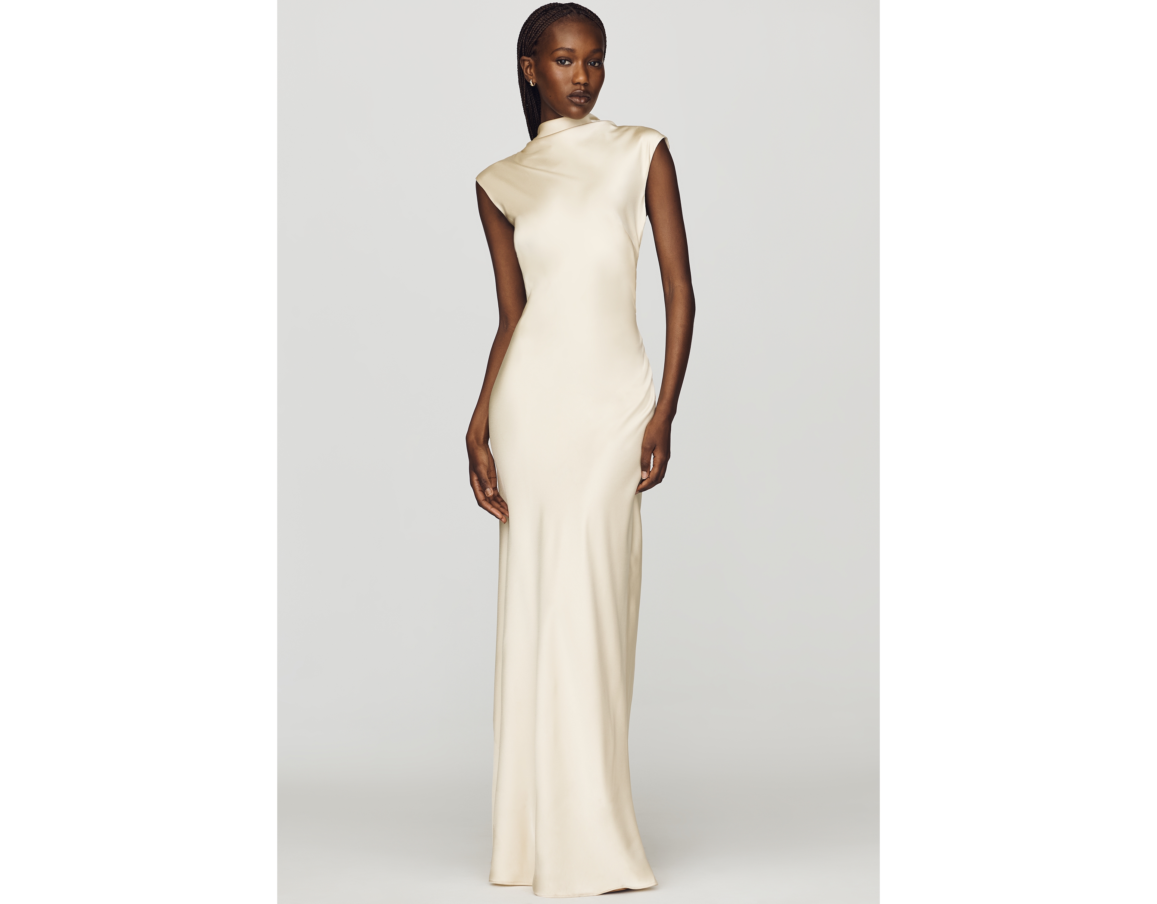 BEC + BRIDGE Elias High-Neck Slip Dress
