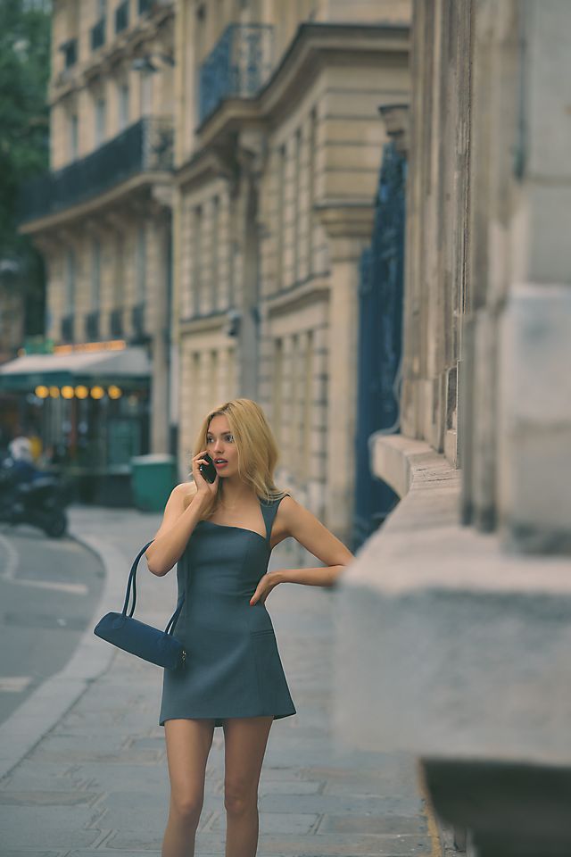 knit mini dress Self-Portrait The Fit Vestido Mini Always Happy Knit