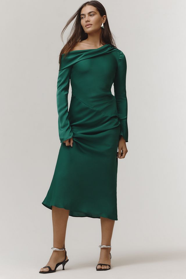 セール! Anthropologie Emmy Off-The-Shoulder Dress Elodie The Label Vera Off-The-Shoulder Midi Dress