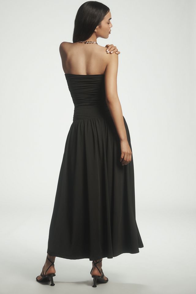 NIA Santal Strapless Midi Dress #1