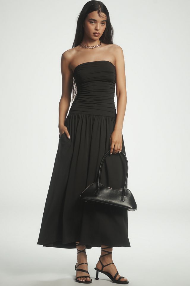NIA Santal Strapless Midi Dress #2