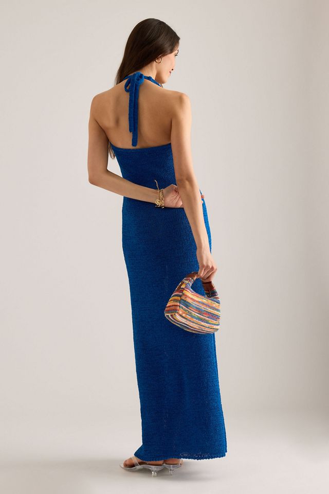 Faithfull The Brand Vestido Maxi Halter Bianca #4
