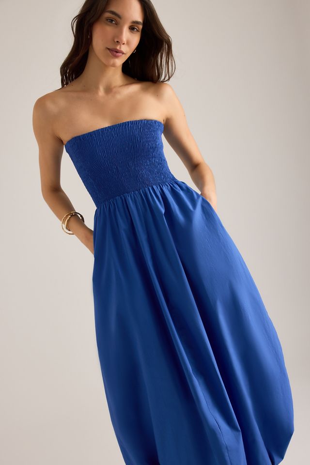 Faithfull The Brand Robe Midi Bulle Bandeau Lunaire #1