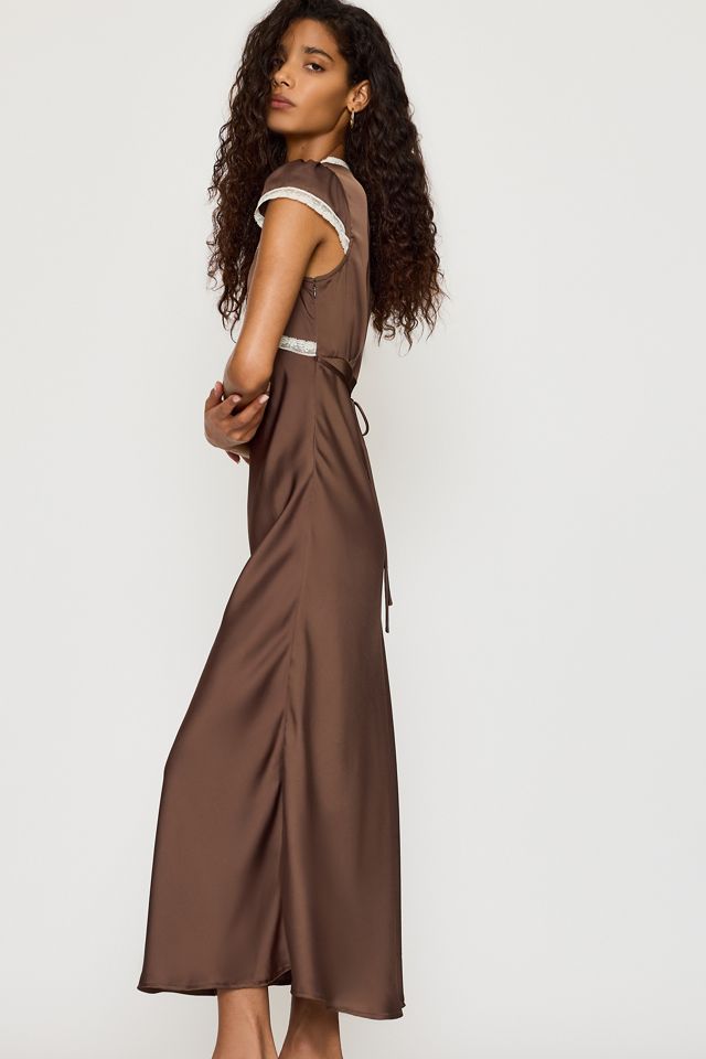 Robe midi à bretelles Elvira Faithfull The Brand #1