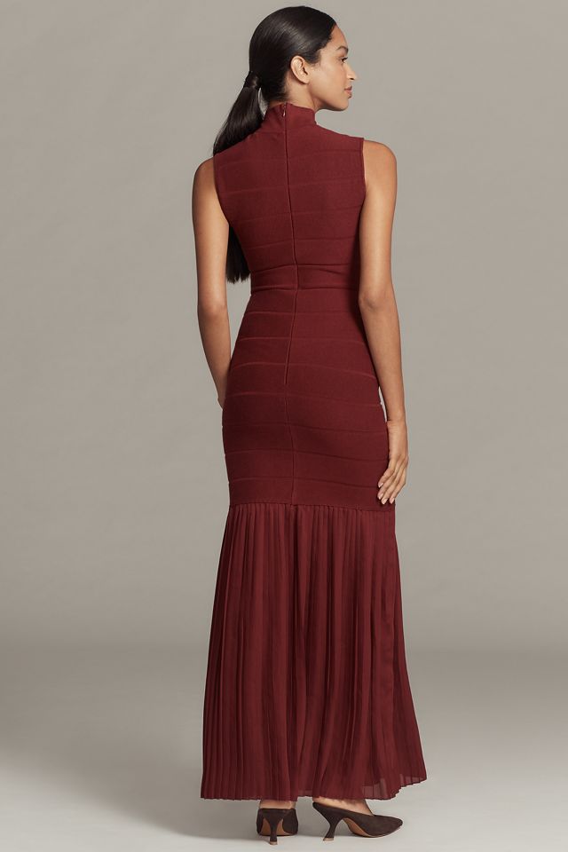 BLITHE Fitted Twofer Sweater Maxi Dress #2