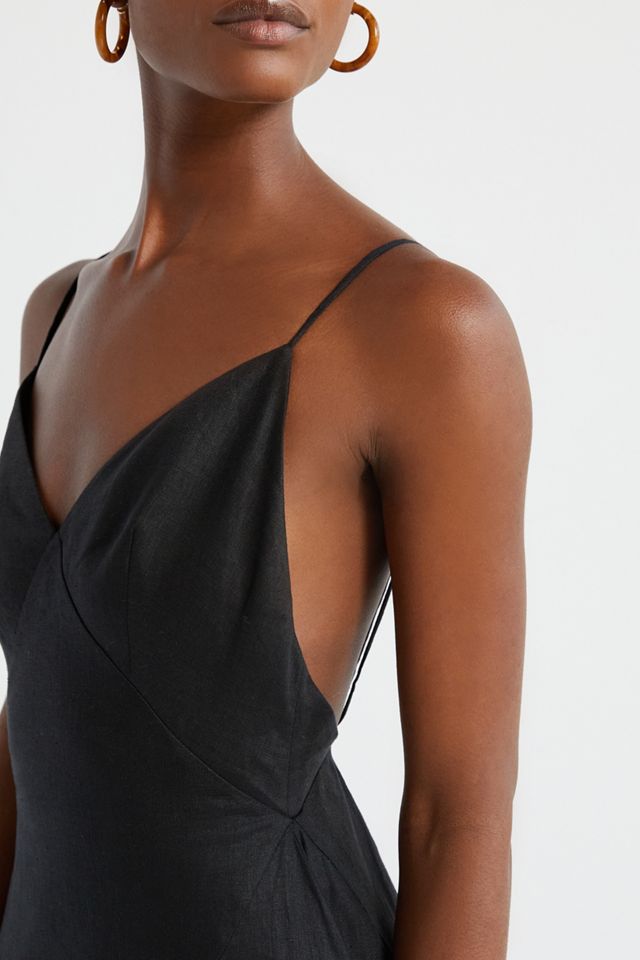 【Anthropologie】SAU LEE ペラ・マキシスカート Sau Lee Linen Maxi Dress | Anthropologie