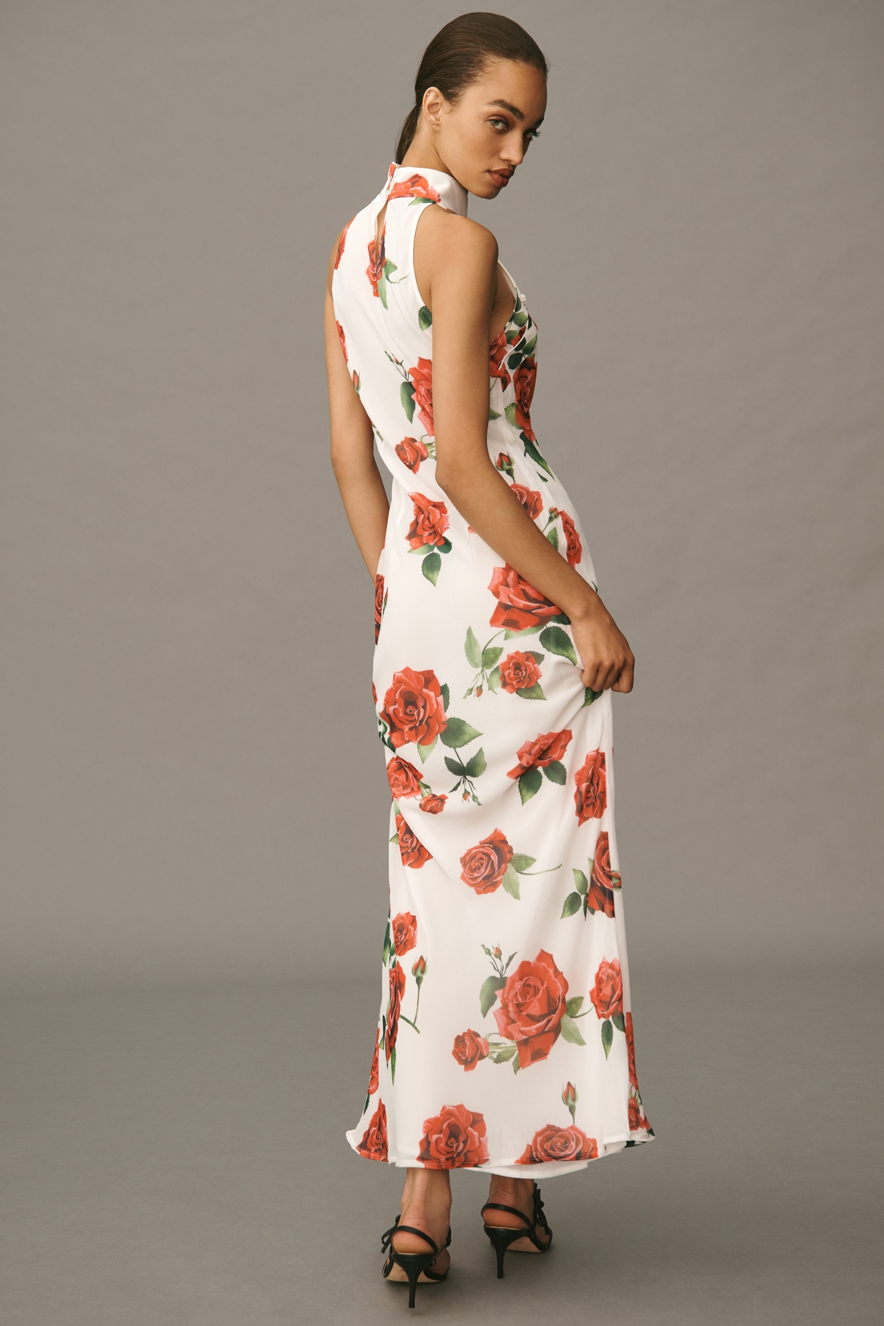 ワンピース L'Appartement Printed Maxi Dress L'Appartement Printed Maxi Dress ワンピース