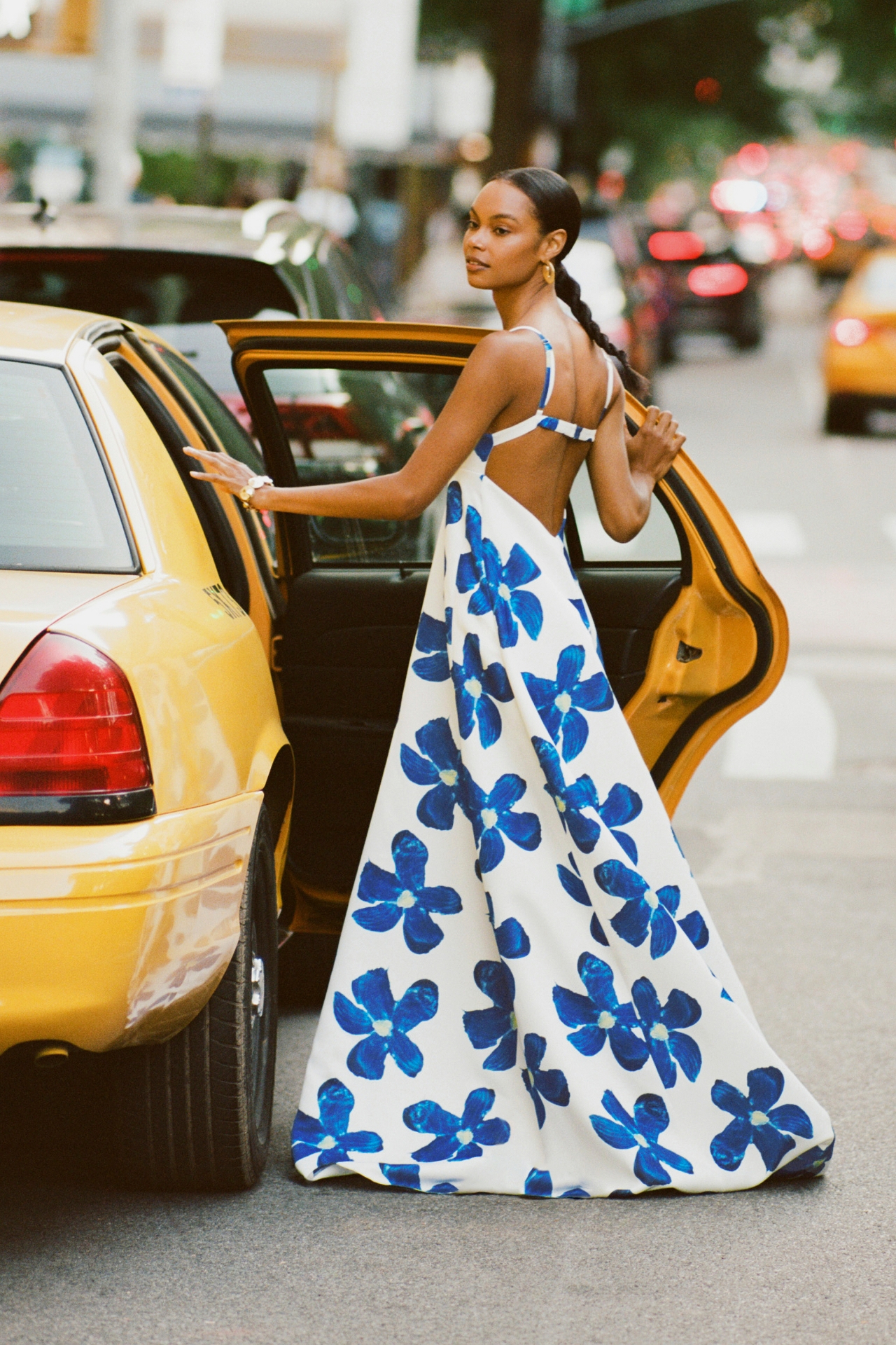 SAU LEE Lucia Square-Neck Satin Maxi Dress at Mall of America in  Bloomington, MN