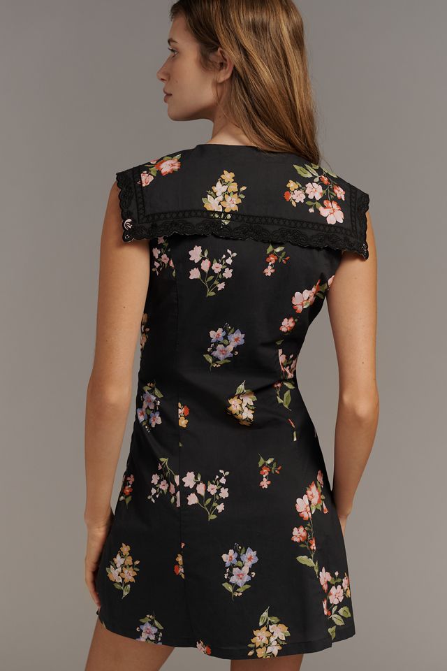 Arose Studio Charlie Sleeveless Collared Mini Dress  #2