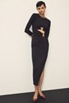 collared maxi shirt dress ANNIE MAXI SHIRT DRESS