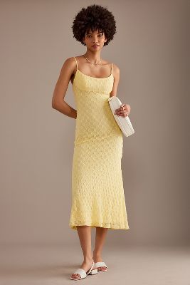 Anthropologie 2025 lemon dress