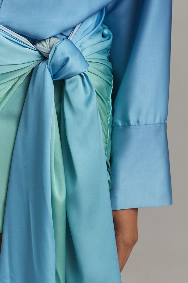 asos green wedding guest dress Lexi Bardot on off shoulder dip hemline midi skater dress Forrest gree –  Deja Elite Boutique