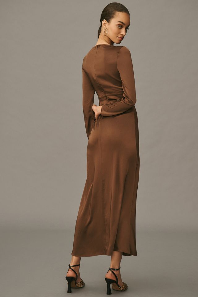chinese dress ladies Bardot Women's Ola Lace Midi Dress, Khaki, 4 : Amazon.ca: Clothing, Shoes &  Accessories main image 1