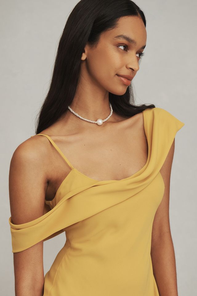 Bardot Mayari Asymmetrical Midi Dress