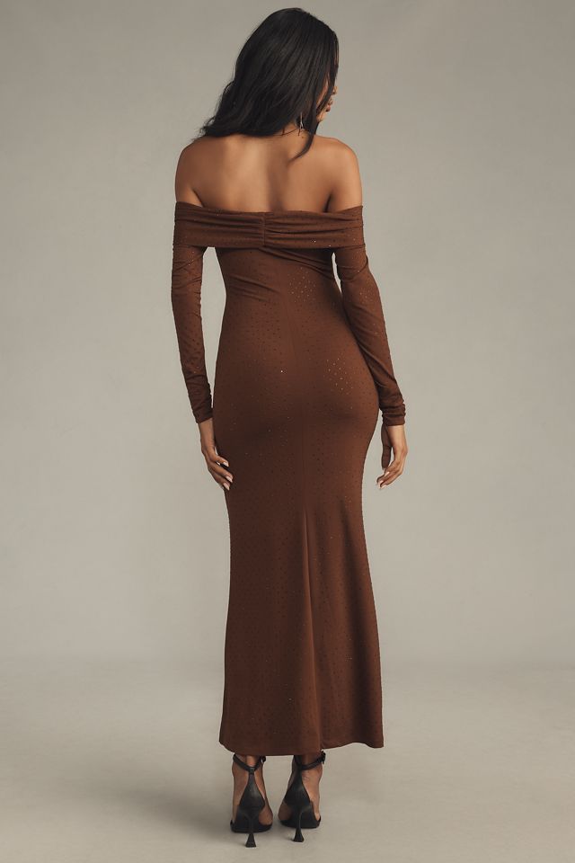 Bardot Artura Diamante Maxi Dress #2