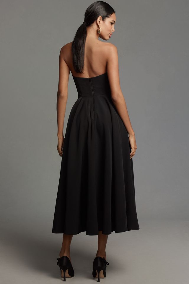 Bardot Opal Strapless Midi Dress #1