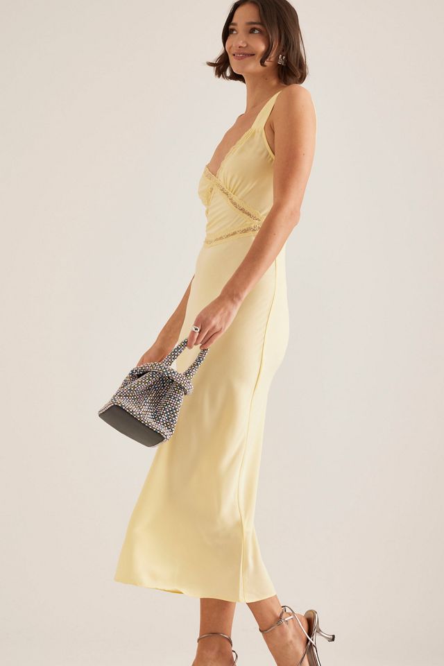 Bardot Emory Satin Midi Kleid #3