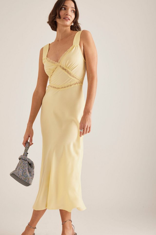 Bardot Emory Satin Midi Kleid #5