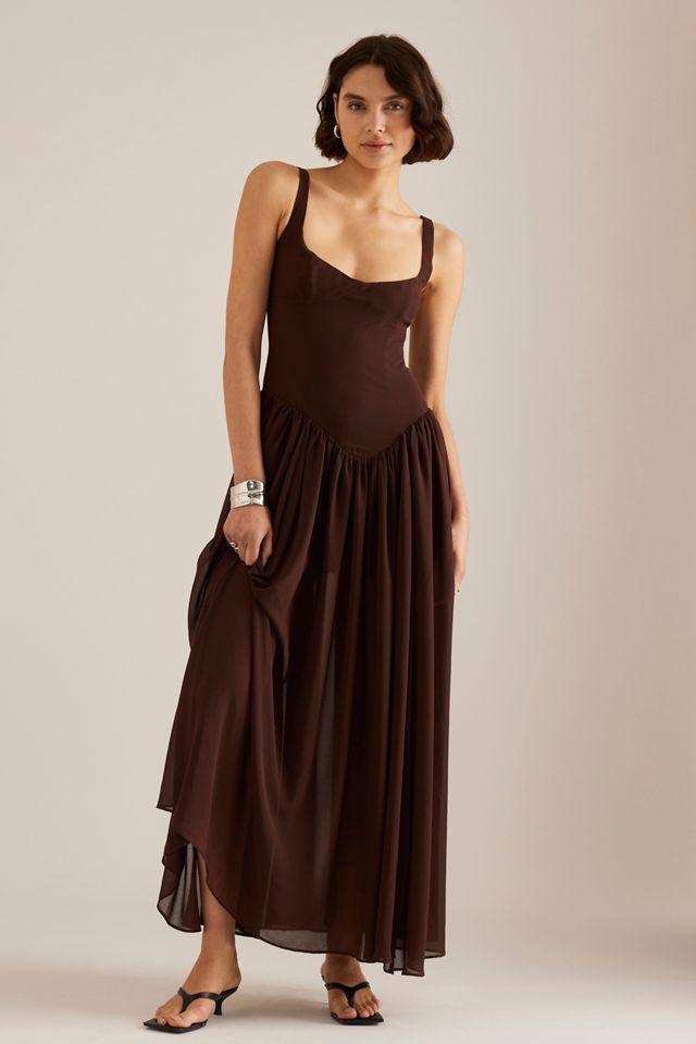 Bardot Briann Drop-Waist Maxi Dress #4
