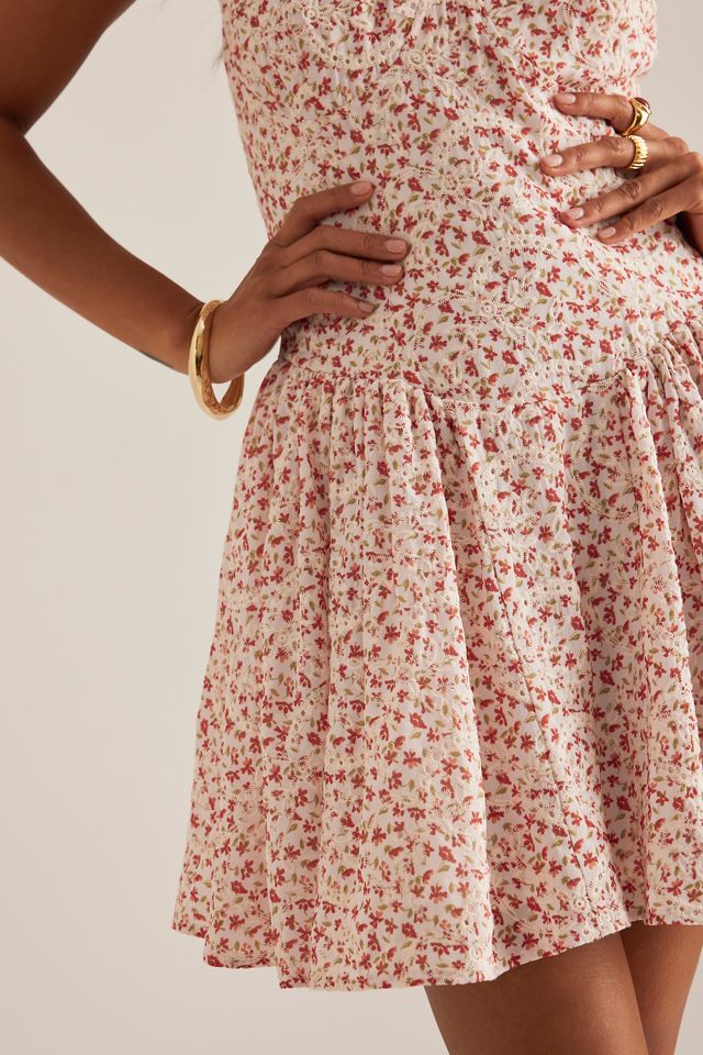 Robe mini à lacets florale Bardot Estie #5