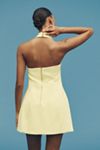 Bardot Nevelle Halter Square-Neck Mini Dress