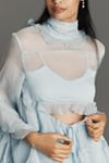 Bardot Anyssa Long-Sleeve Ruffle Mini Dress
