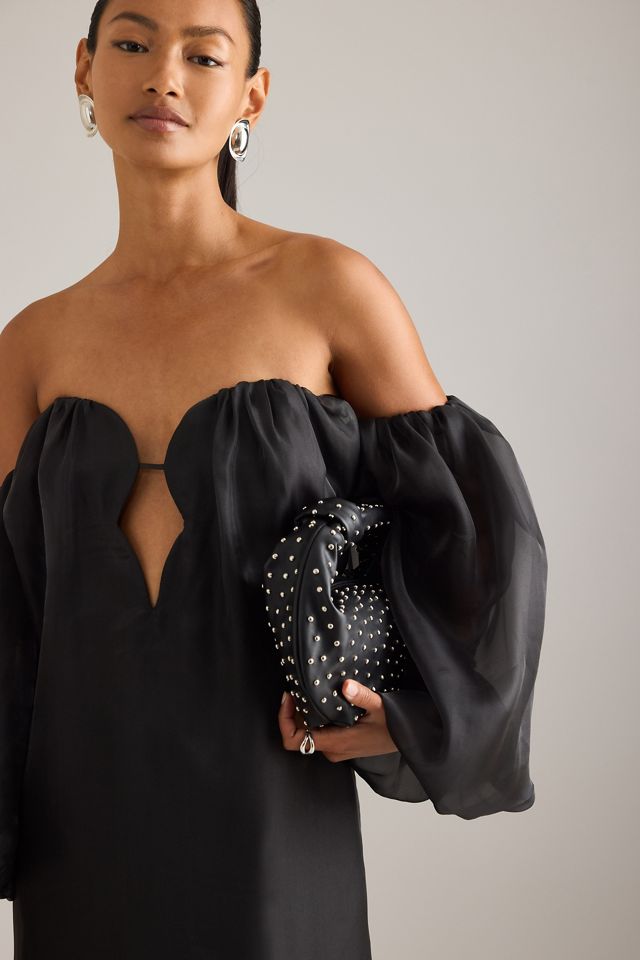 Bardot Freda Volume Off-The-Shoulder Mini Dress #4