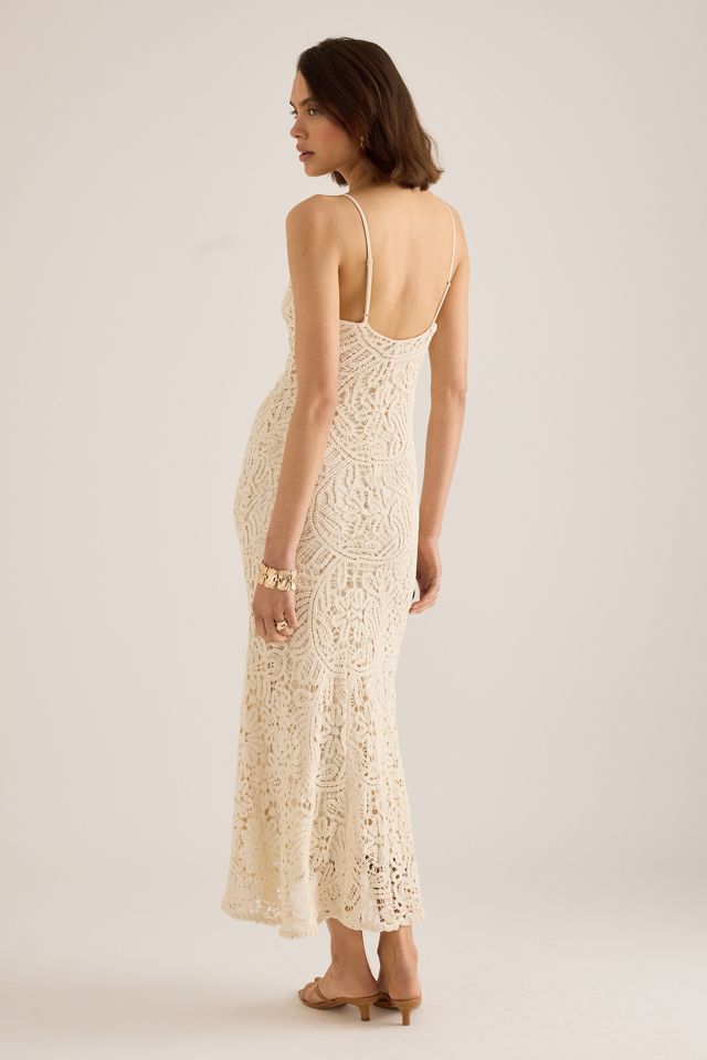 Bardot Adoni Crochet Maxi Dress #1