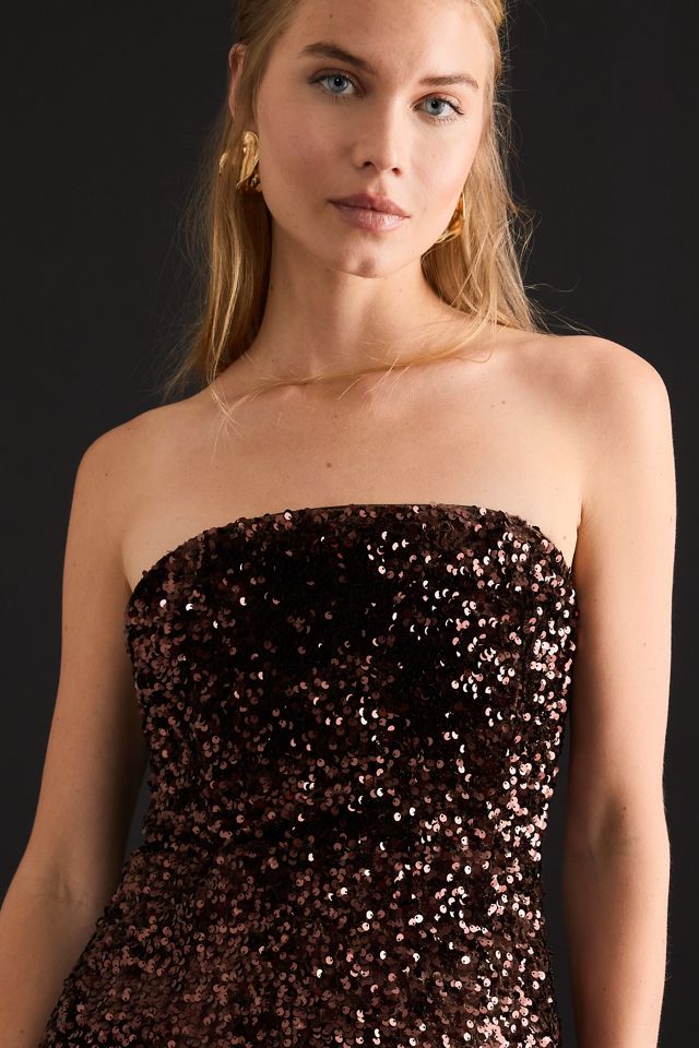 Bardot Helene Vestido Mini de Lentejuelas #3
