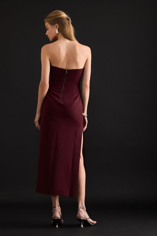 Robe mi-longue Eleni Bardot #1
