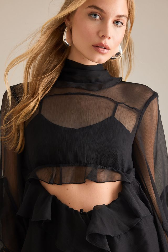 Bardot Anyssa Ruffle Mini Dress #4