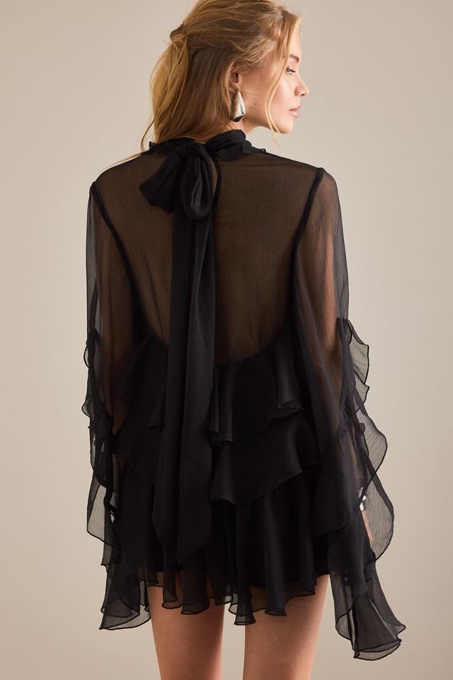 Bardot Anyssa Ruffle Mini Dress #1