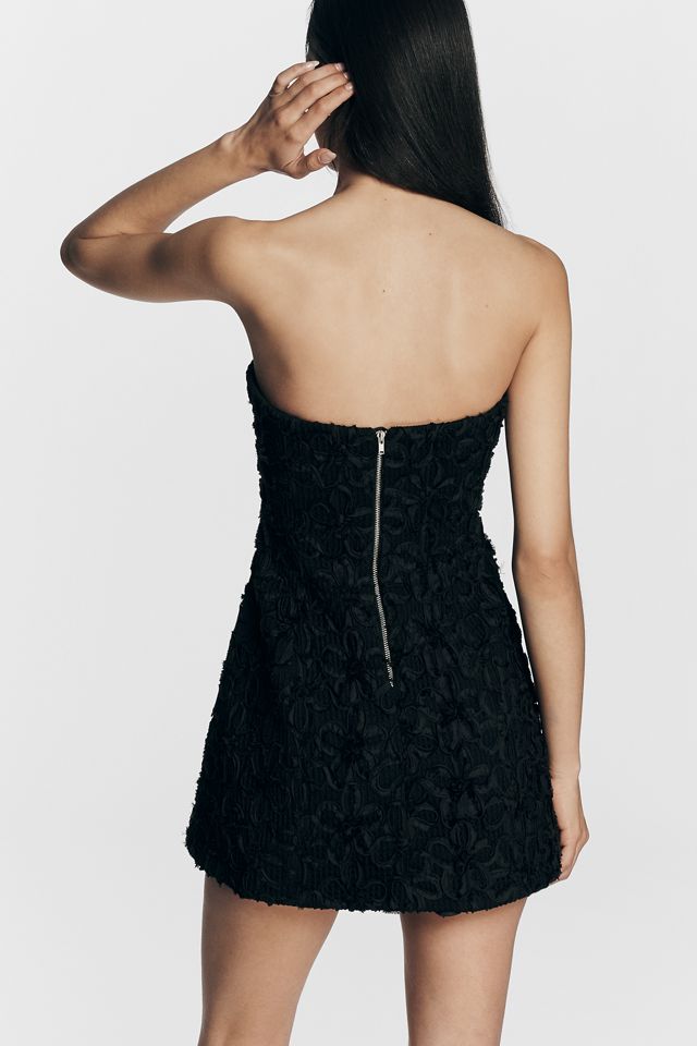 Bardot Karoline Strapless Textured Mini Dress #2