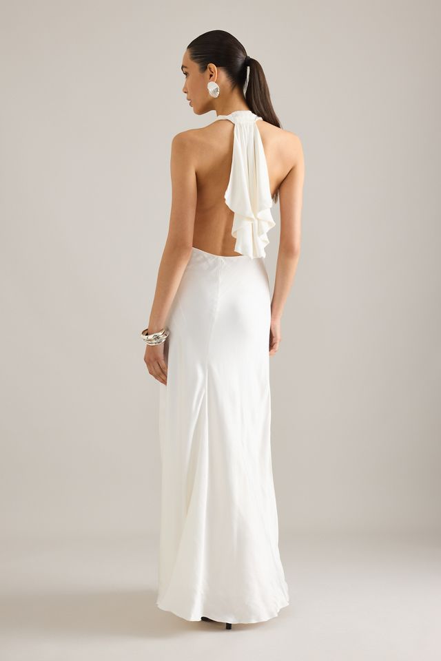 Bardot Thena Halter Maxi Dress #1