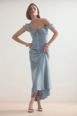 Kachel High-Neck Floral Maxi Dress | Anthropologie UK