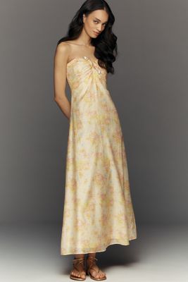 Yellow Maxi & Long Dresses | Anthropologie
