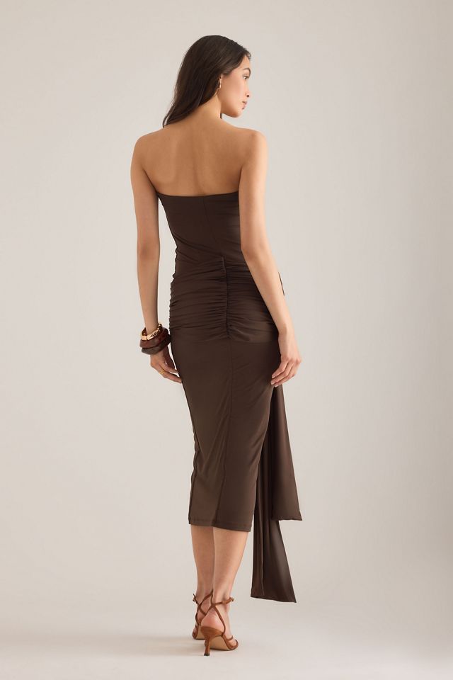 Robe midi bustier Laverne Bardot #1