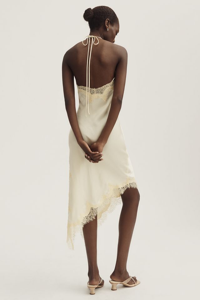 Bardot Silvio Lace-Trim Slip Dress | Anthropologie