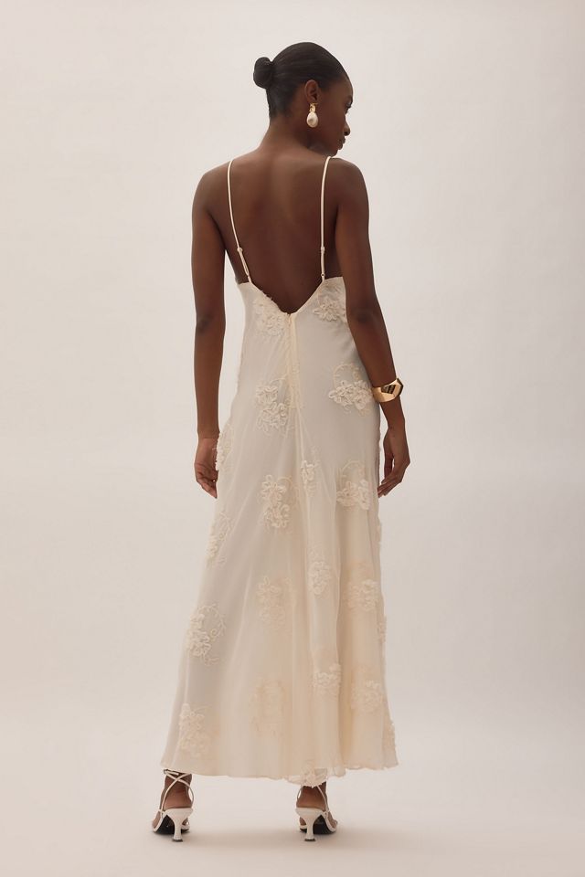 Bardot Romaya V-Neck 3D Floral Maxi Dress #2