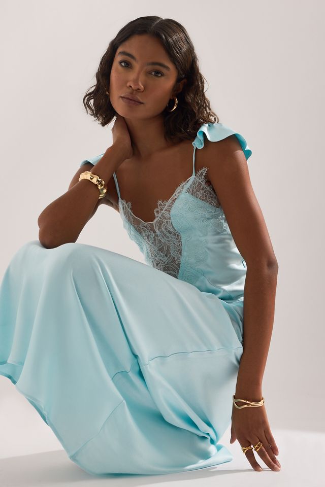 Bardot Ivy Lace Detail Maxi Dress