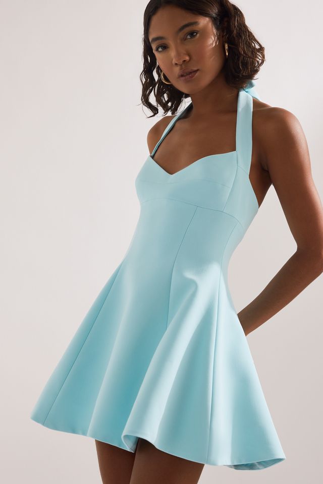 Robe Mini à Dos Nu Deserae Bardot #1
