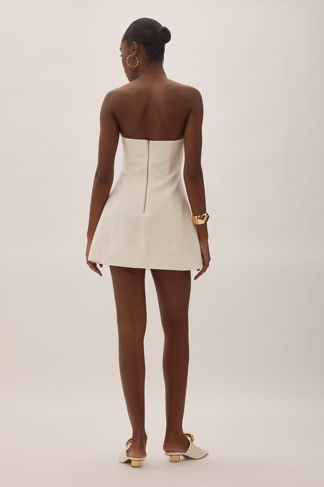 Robe mini bustier à décolleté plongeant Rosalyn Bardot #2
