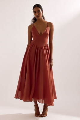Bardot Arletha Halter Maxi Dress