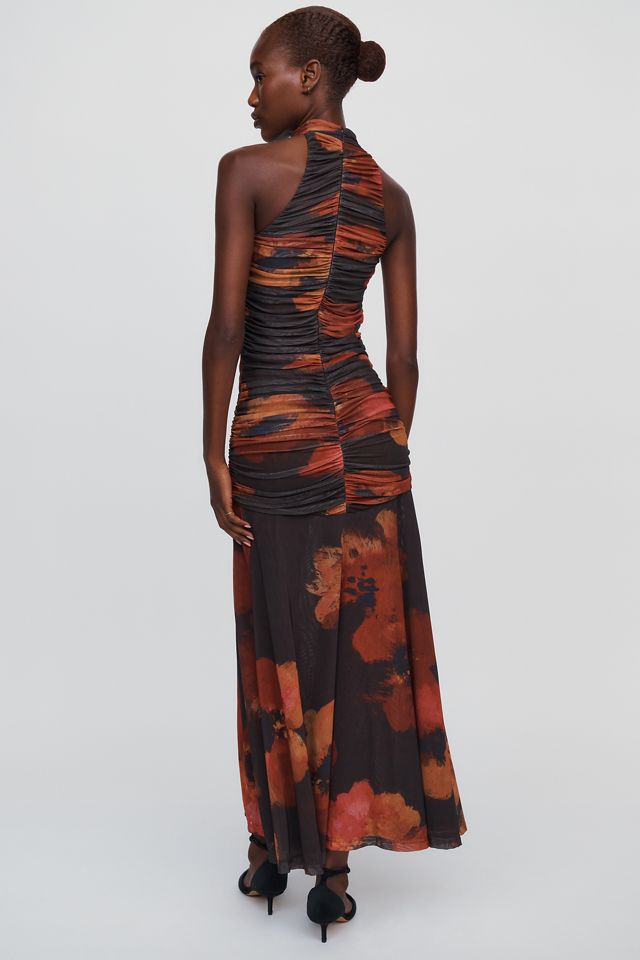 Bardot Natalya Sleeveless Mesh Maxi Dress #3