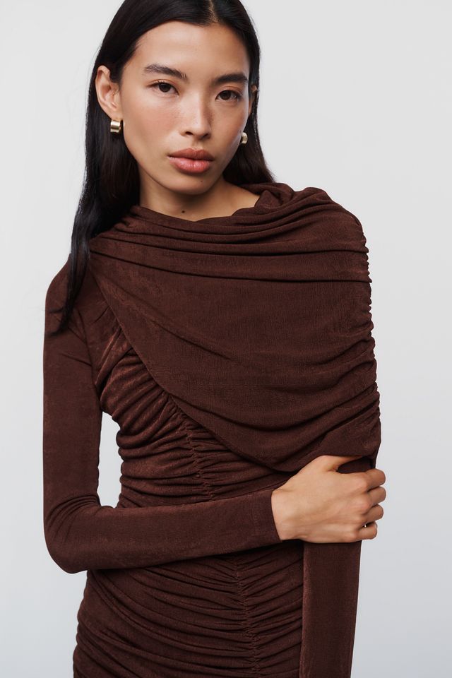 Bardot Melina Ruched Maxi Dress #1