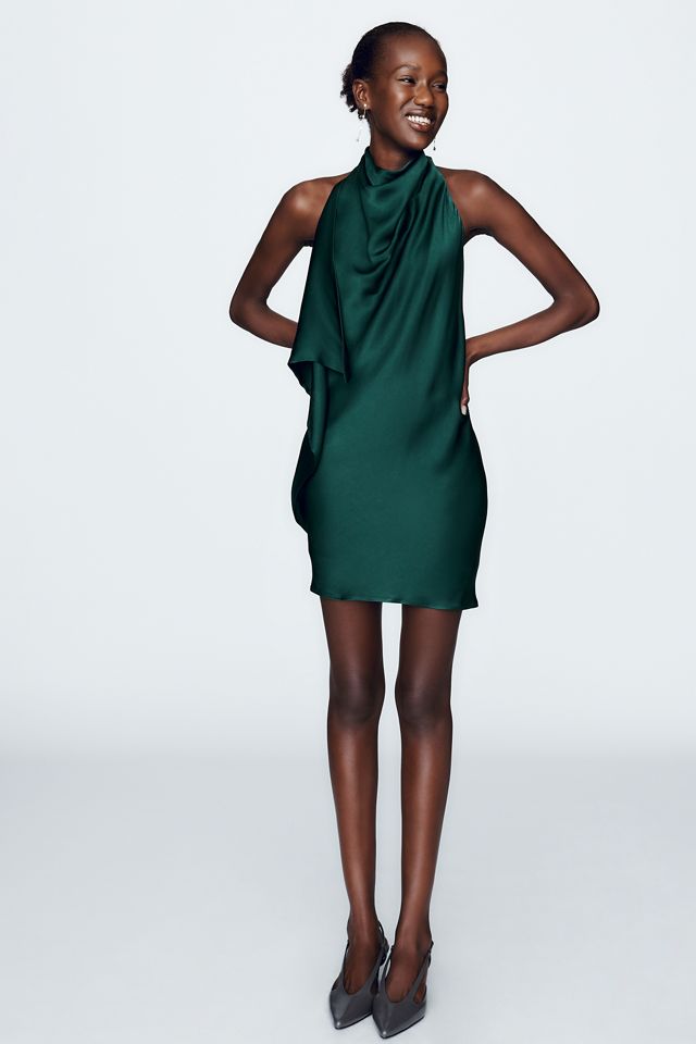 Bardot Sierra Satin Mini Dress #1