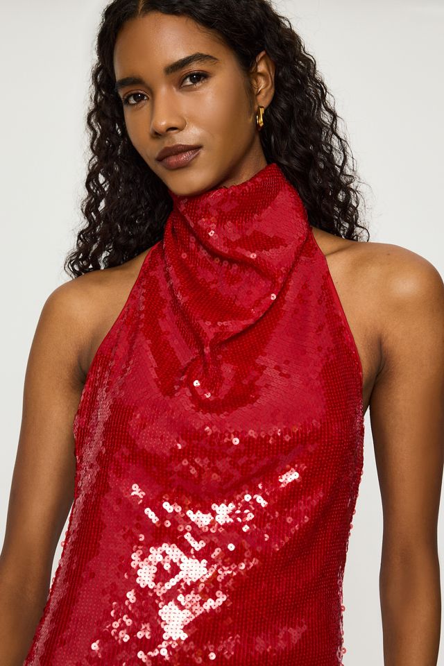 Robe longue à paillettes Eryn Bardot #2