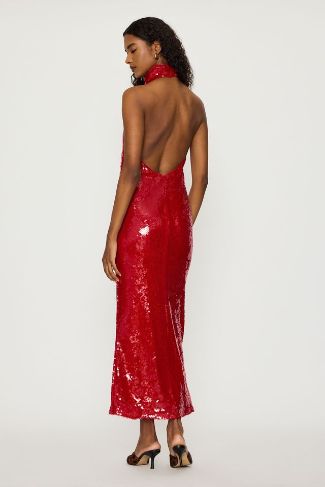 Robe longue à paillettes Eryn Bardot #4