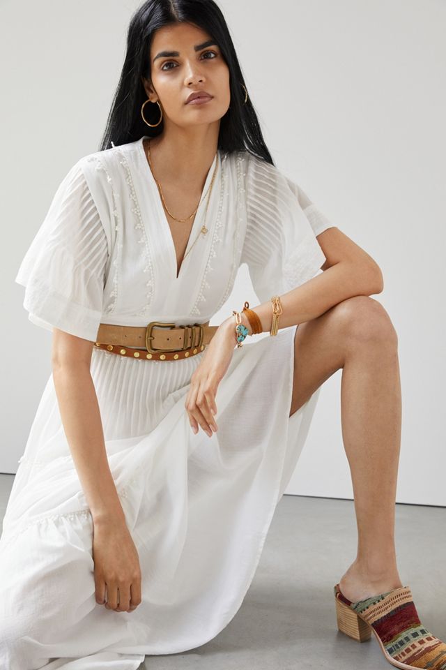 Magali Pascal Embroidered Lace Midi Dress #3